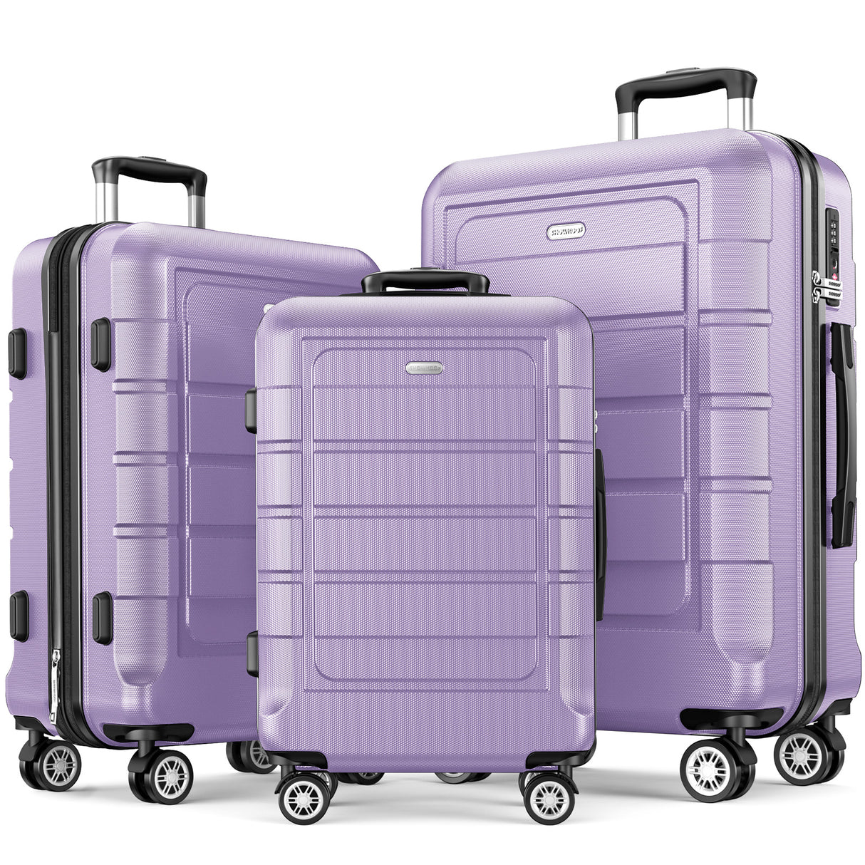 SHOWKOO II Luggage 3-Piece Set BLUE