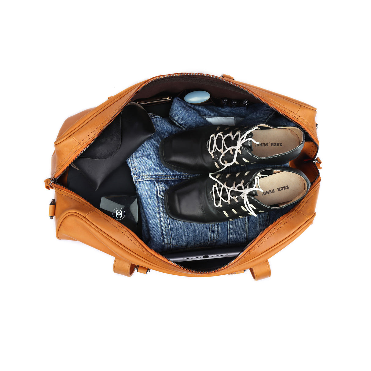 Cochon Classic Leather Travel Duffle