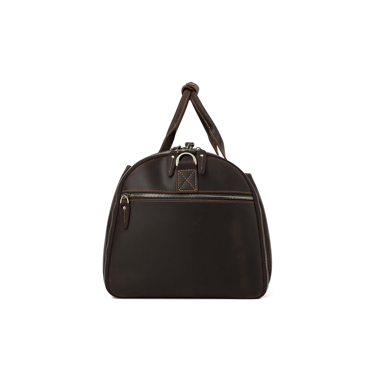 Cochon Collapsible Leather Weekend Duffel