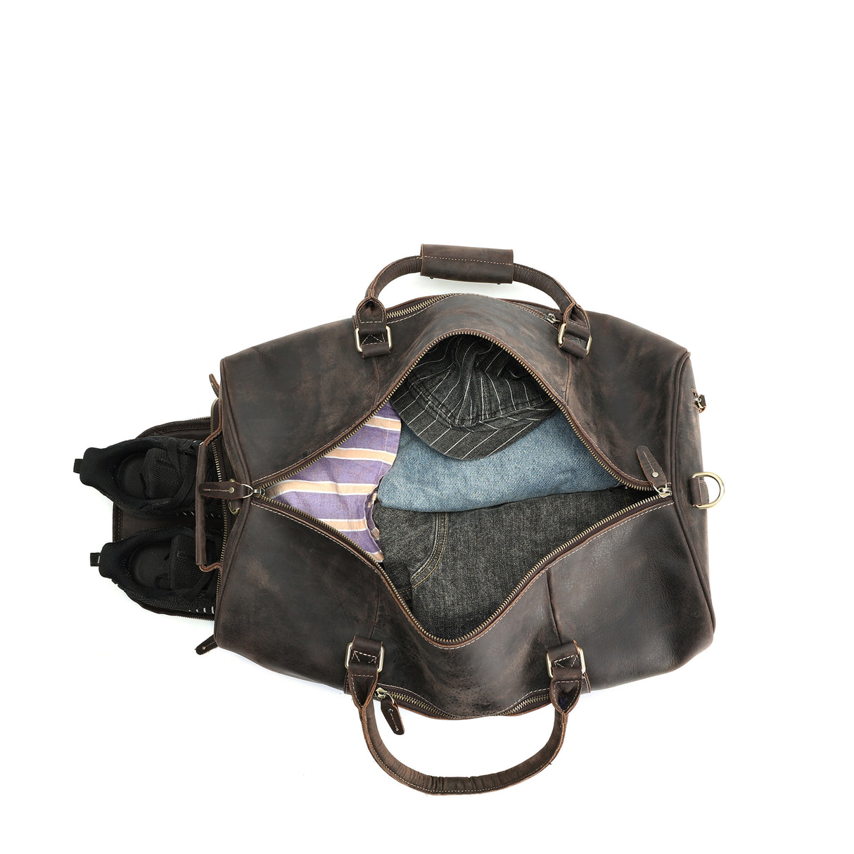 Cochon Genuine Leather Travel Duffle V