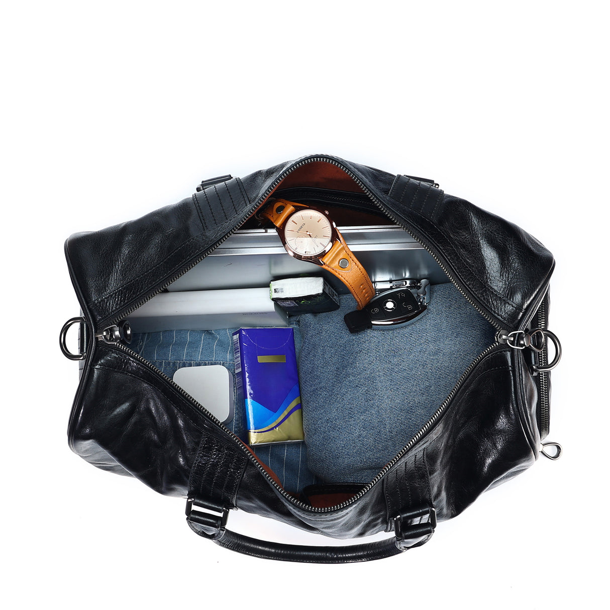 Cochon Genuine Leather Travel Duffle VII