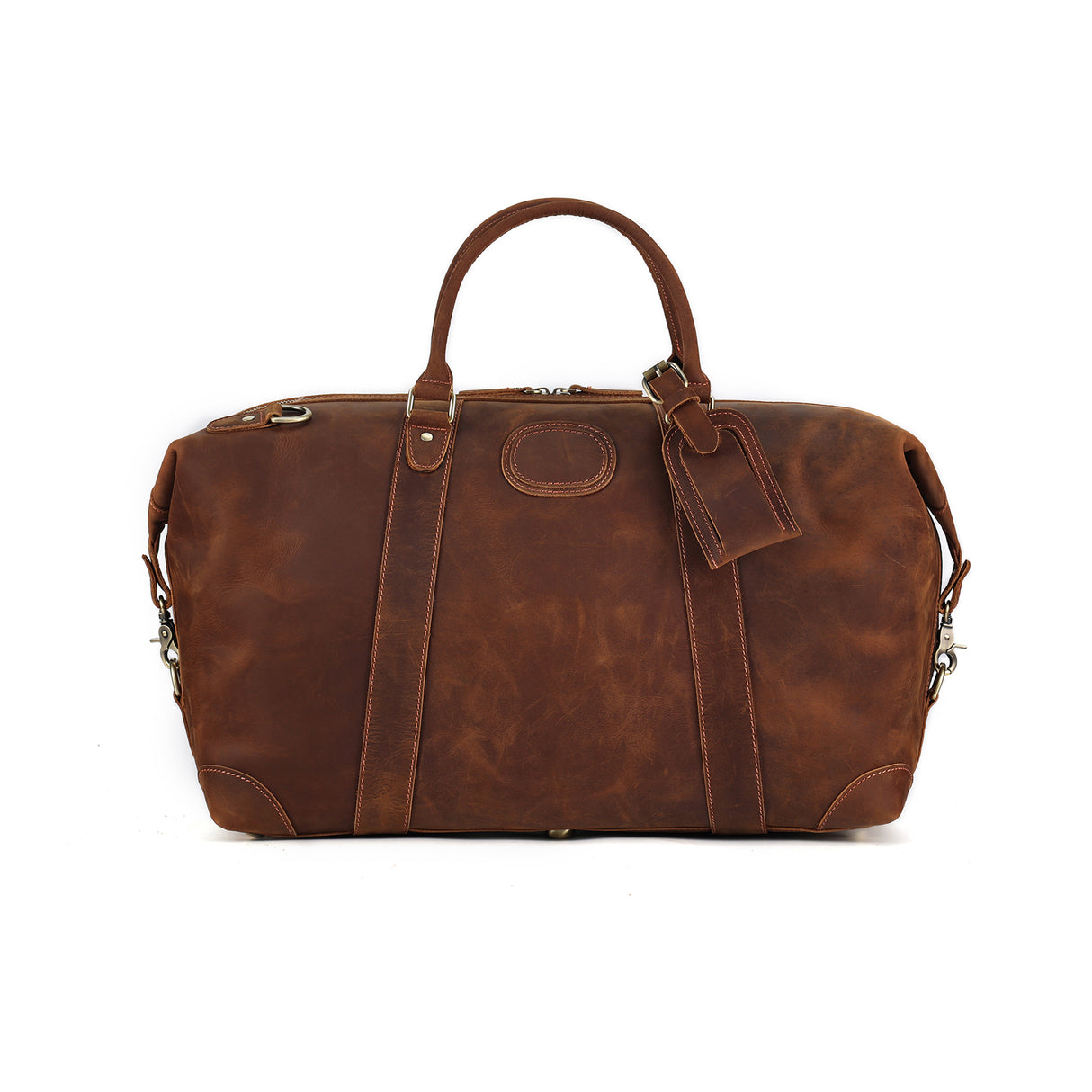 Cochon Genuine Leather Travel Duffle VIII