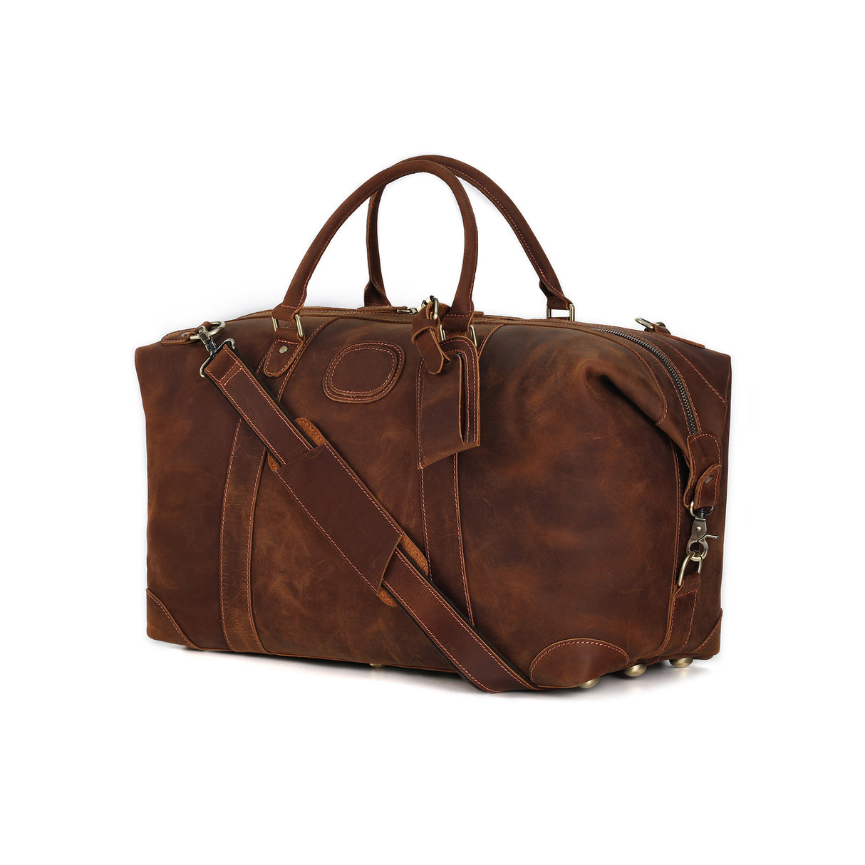 Cochon Genuine Leather Travel Duffle VIII