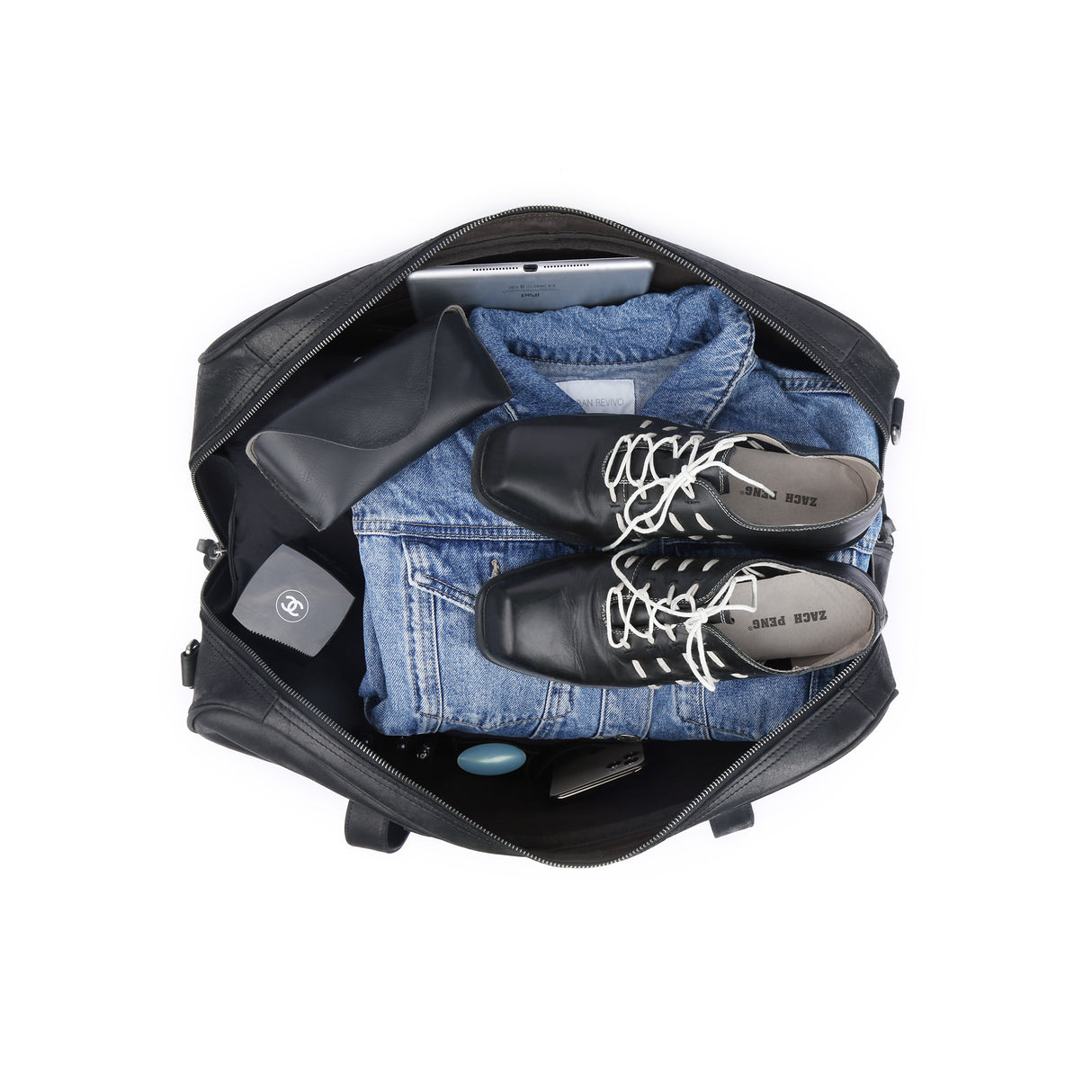 Cochon Classic Leather Travel Duffle