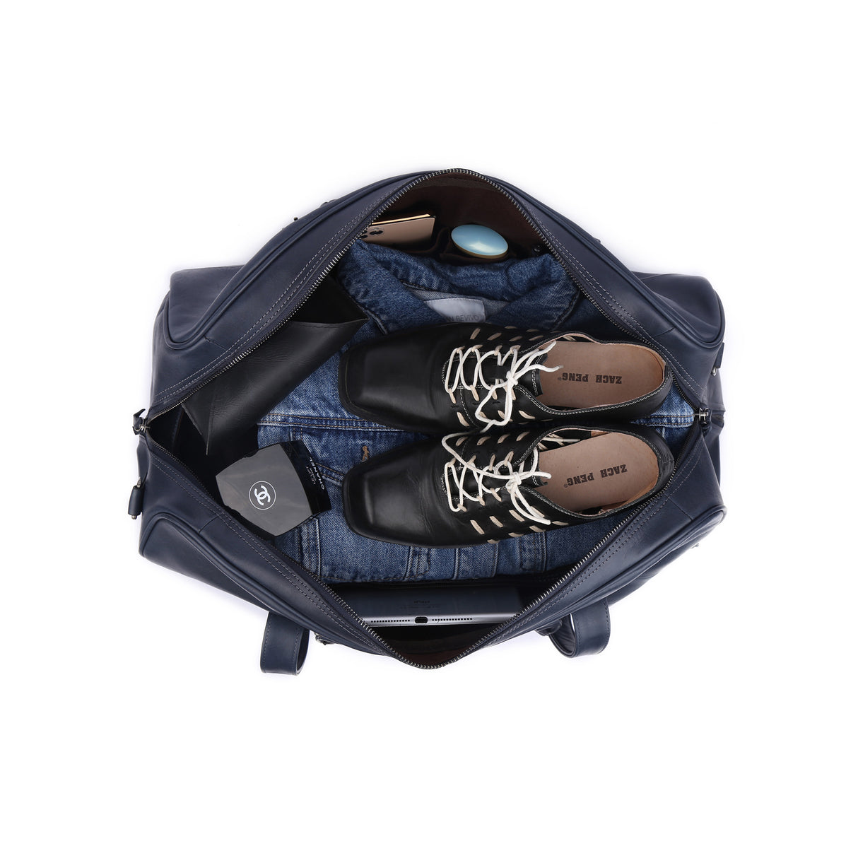 Cochon Classic Leather Travel Duffle