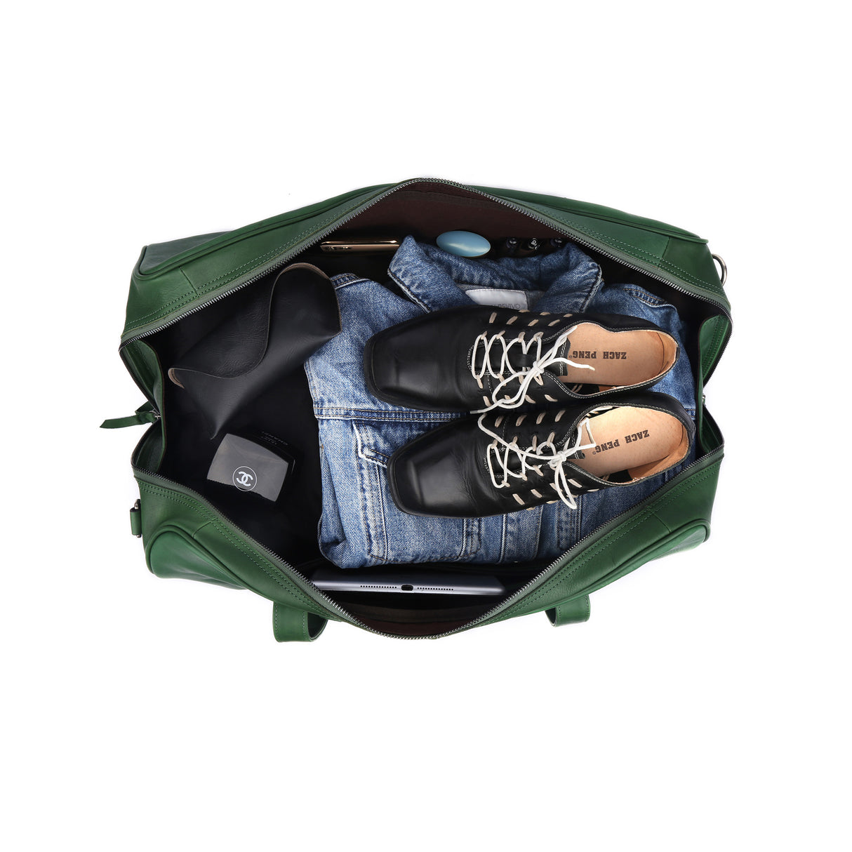 Cochon Classic Leather Travel Duffle