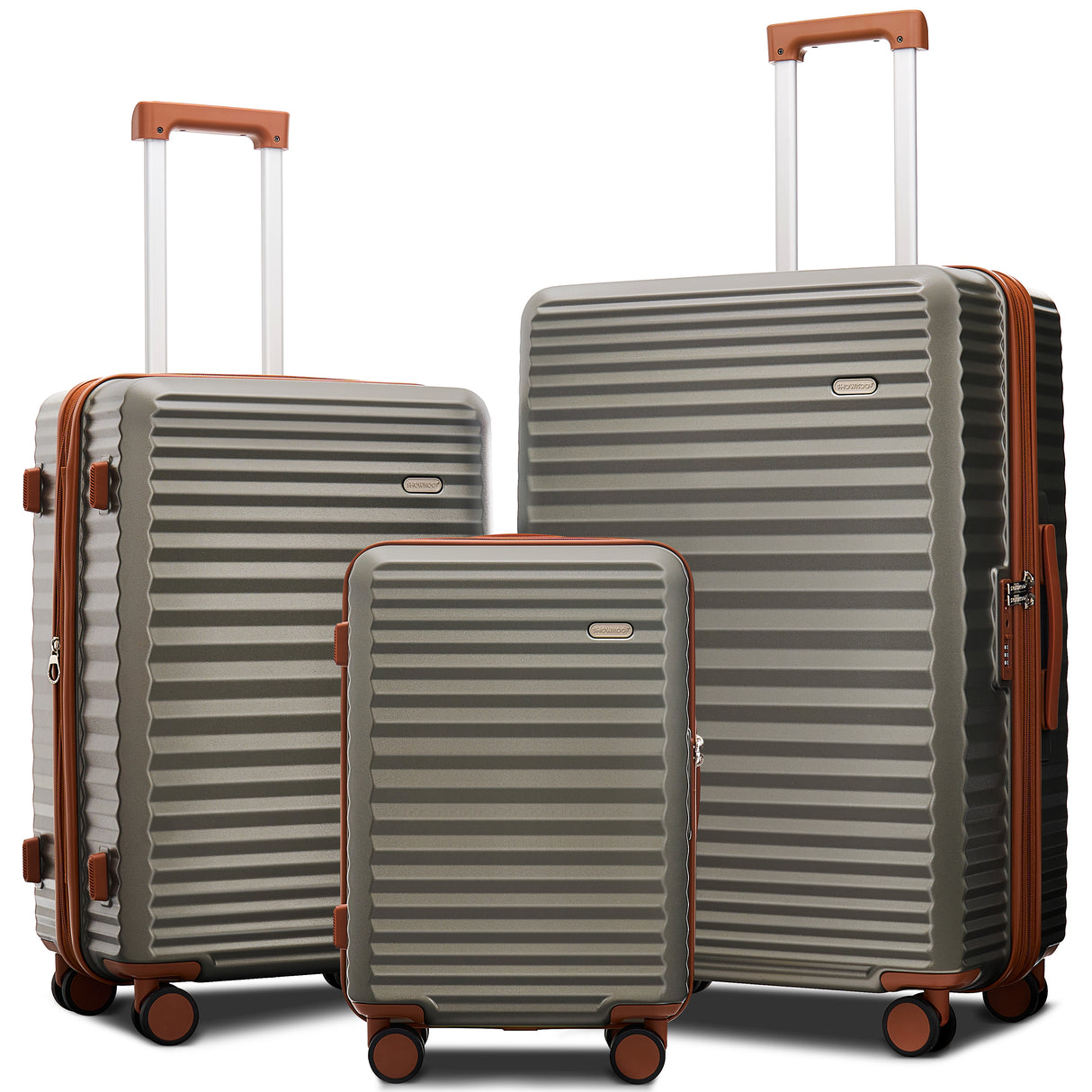 SHOWKOO I Luggage 3-Piece Set