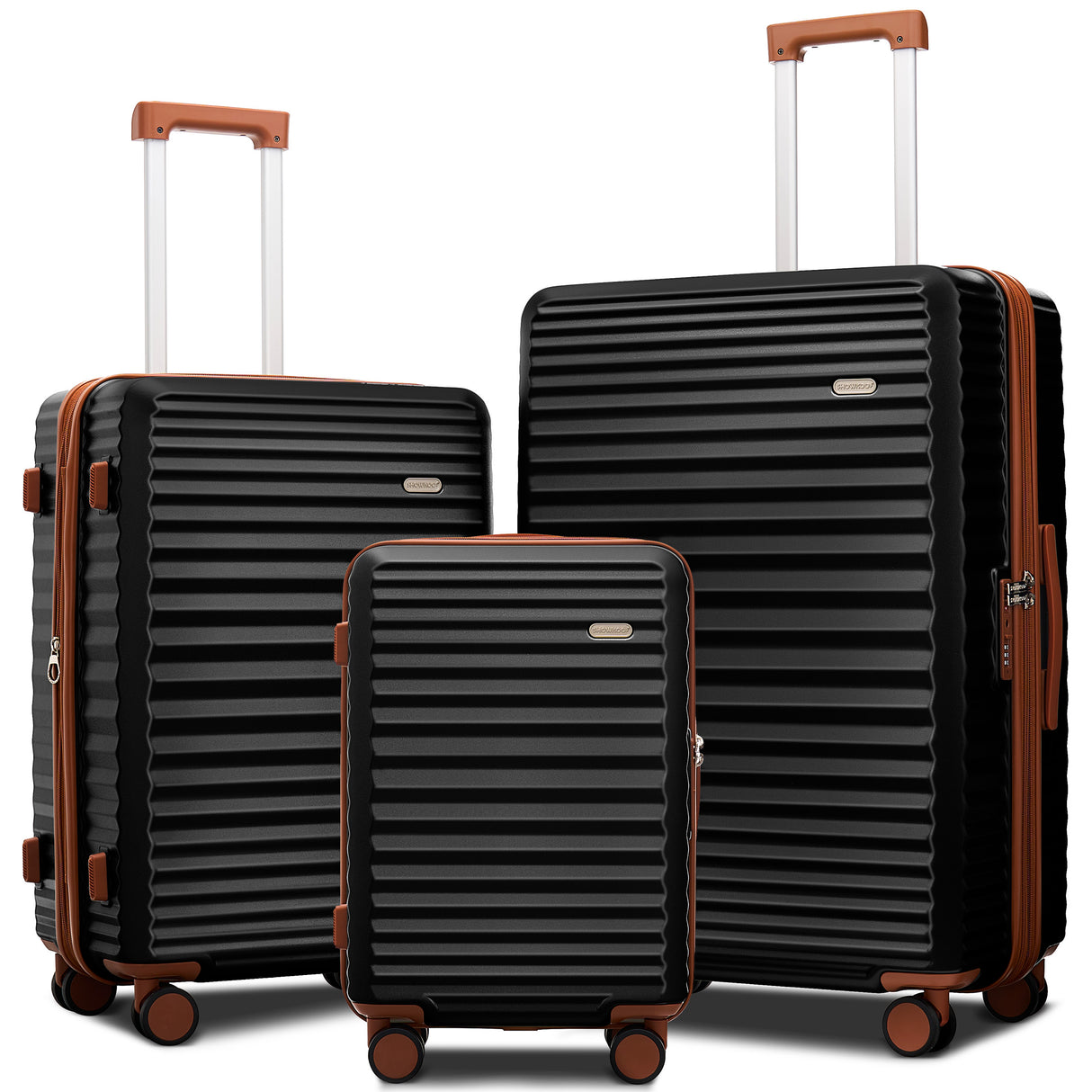 SHOWKOO I Luggage 3-Piece Set