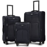 SHOWKOO Softside I Luggage 3-piece Set