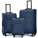 SHOWKOO Softside I Luggage 3-piece Set