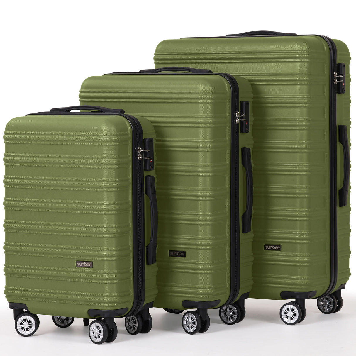 Sunbee Hard Shell Luggage 3 Piece Sets