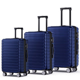 SHOWKOO III Luggage 3-Piece Set BLUE