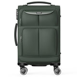 SHOWKOO Softside I Luggage 3-piece Set RED