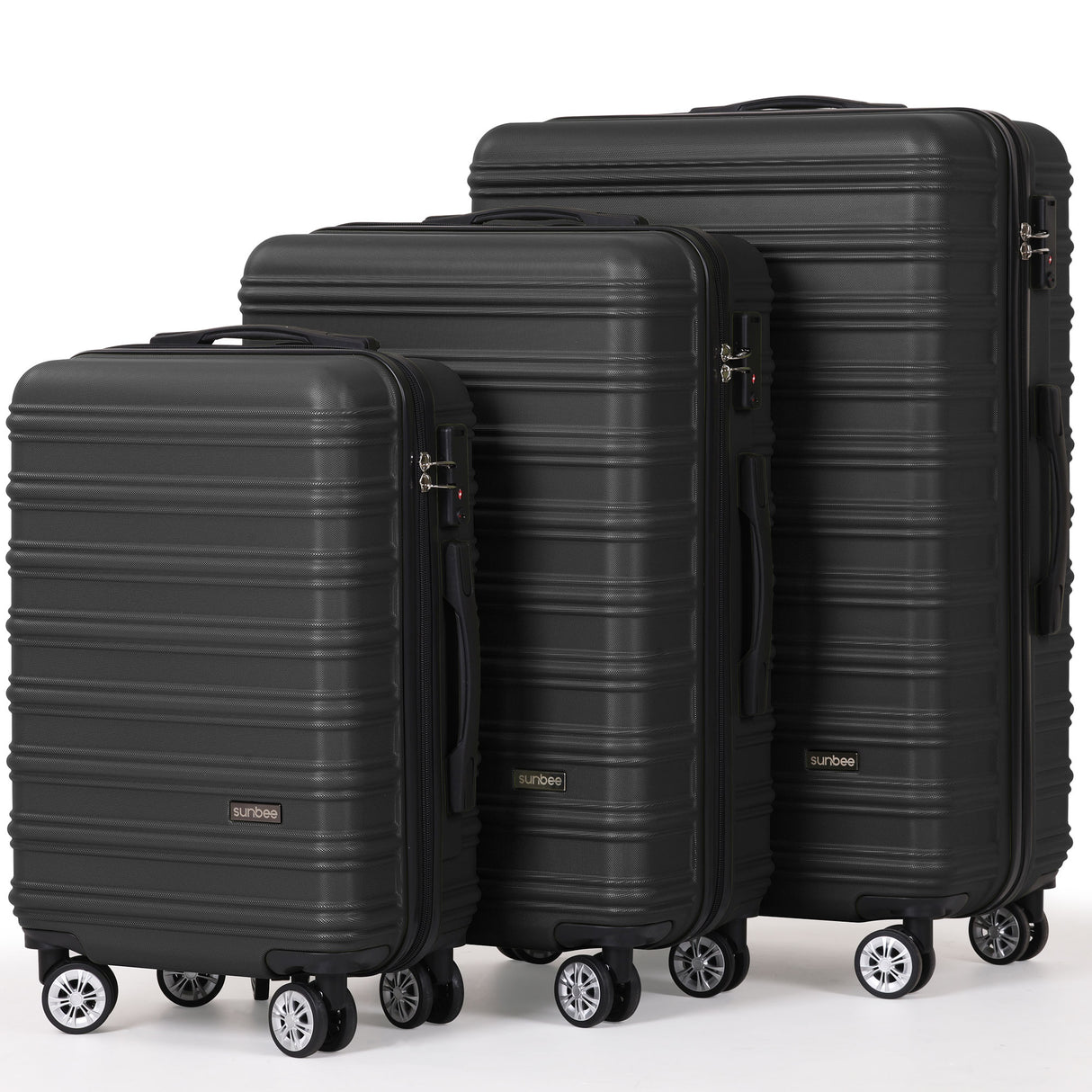 Sunbee Hard Shell Luggage 3 Piece Sets