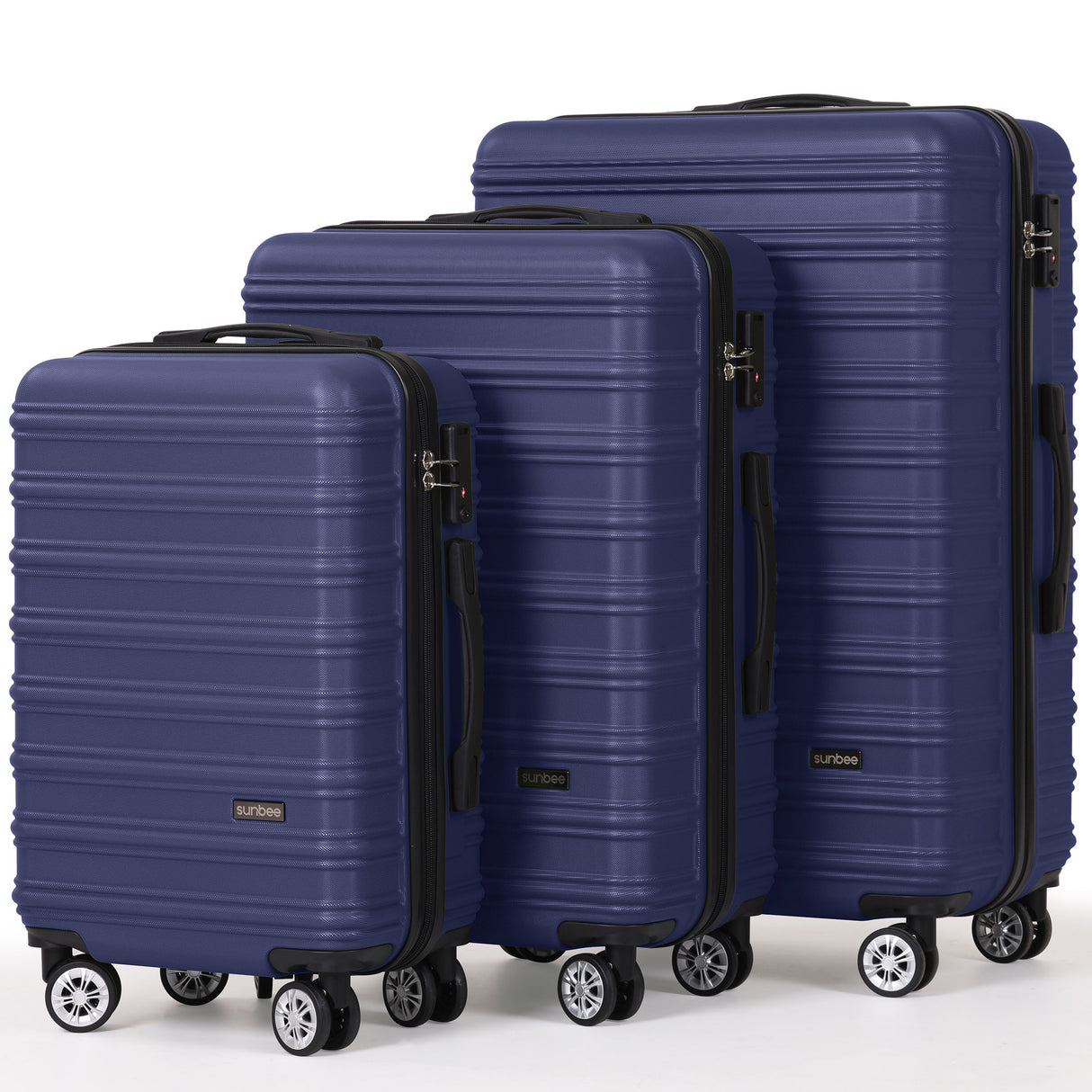 Sunbee Hard Shell Luggage 3 Piece Sets