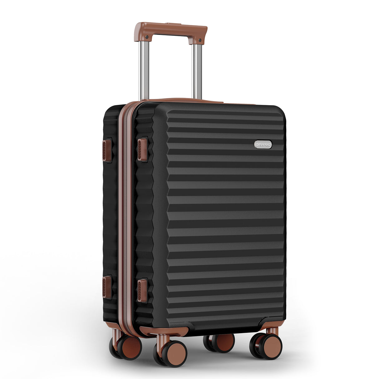 SHOWKOO I Luggage 3-Piece Set BLACK